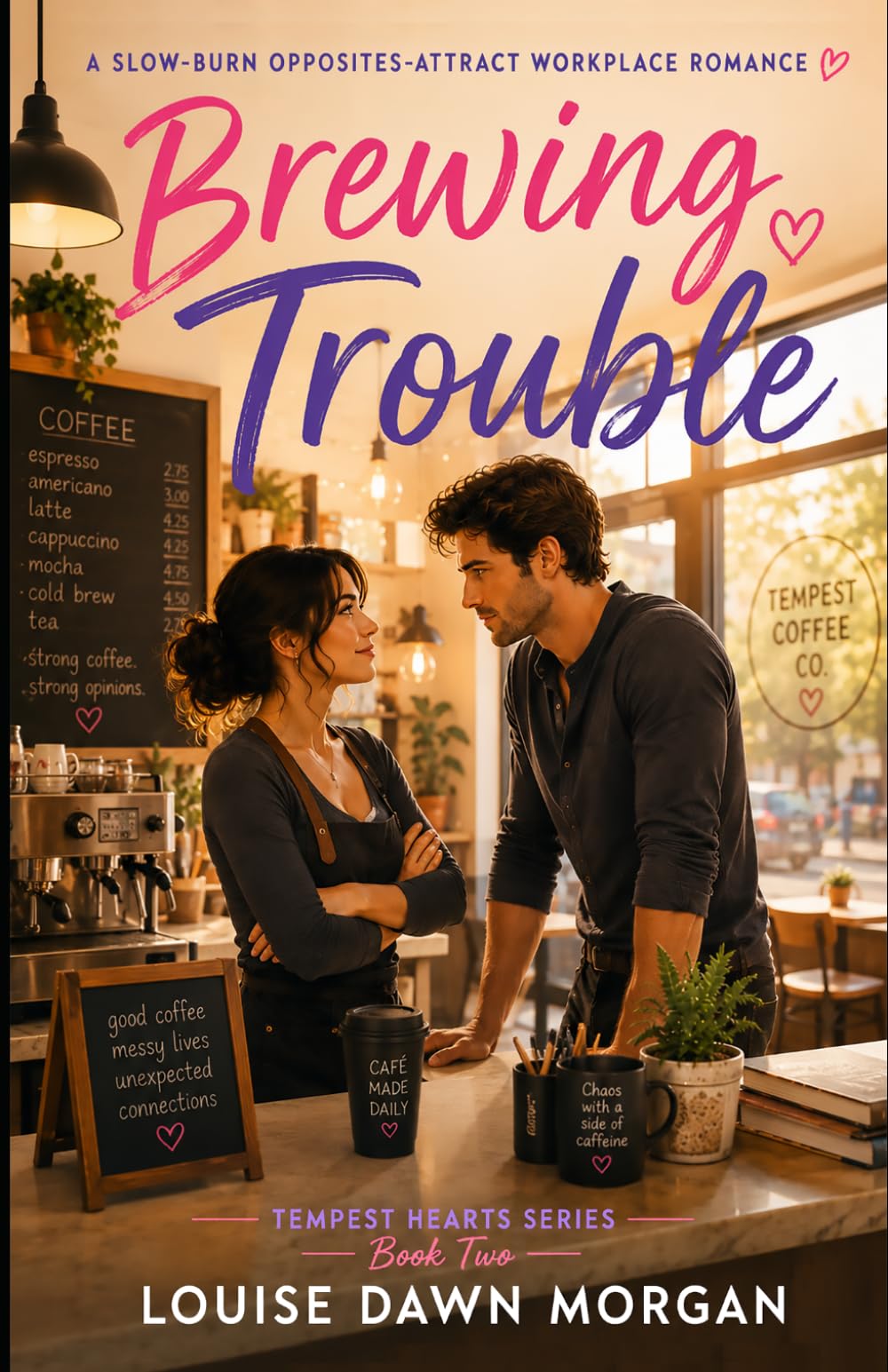 Brewing Trouble: A Slow-Burn Opposites-Attract Workplace Romance (The Tempest Hearts Series)