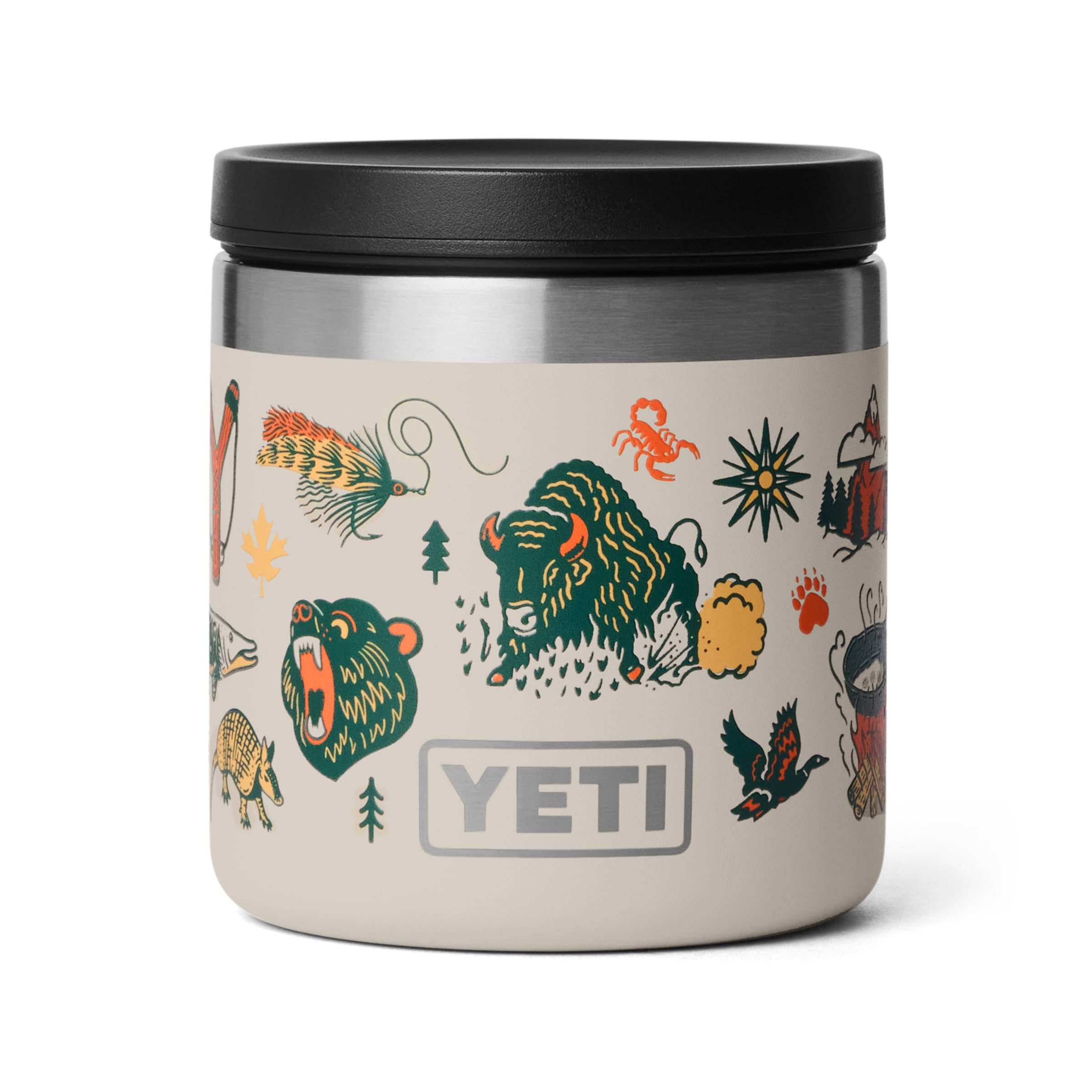 Rambler 8 oz Food Jar, Vacuum Insulated, Stainless Steel, With Airtight Lid, Cape Summer…