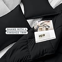 Vista 233 de Bare Home Comforter Set - King/California King Size - Ultra-Soft - Goose Down Alternative - Premium 1800 Series - All Season Warmth