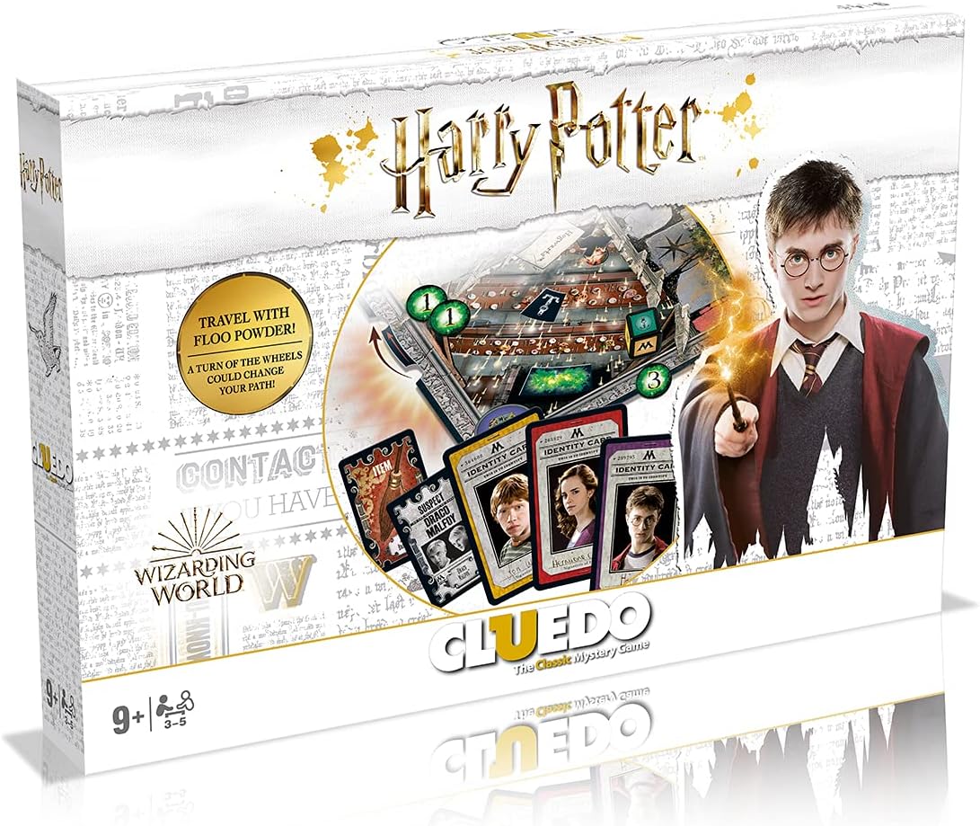 Harry Potter Cluedo Board Game English Edition | Mystery Family Game for Ages 9 and up