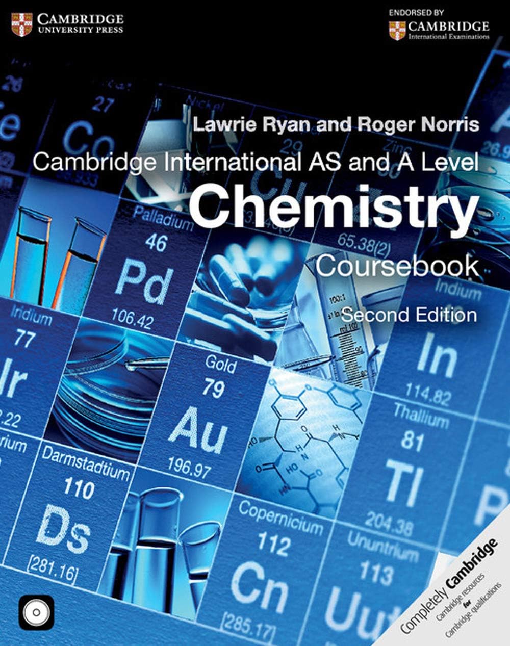 Cambridge International AS and A Level Chemistry Coursebook with CD-ROM (Cambridge International Examinations)