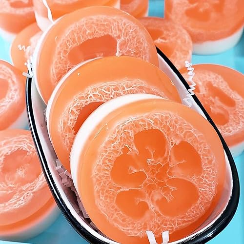 Miniatura 6 de Jet Lag Molde de jabón redondo de silicona de 4 onzas molde redondo de silicona de 3 pulgadas para jabón moldes de jabón individuales gruesos con