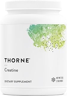 THORNE Creatine - Micronized Creatine Monohydrate Powder - Support for Muscles & Cognitive Function* - for Women & Men - Unflavored - NSF Certified for Sport - 5 g per Serving - 180 Servings
