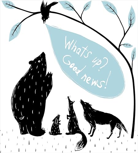 Miniatura 2 de Ambesonne Quirky - Juego de funda de edredón con diseño de animales del bosque, reunión de pájaros, noticias a la felicidad de sus amigos, juego de