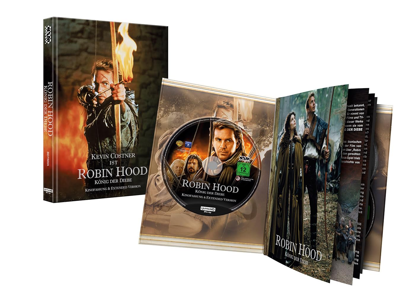 ROBIN HOOD 4K UHD limitiertes Mediabook Cover A