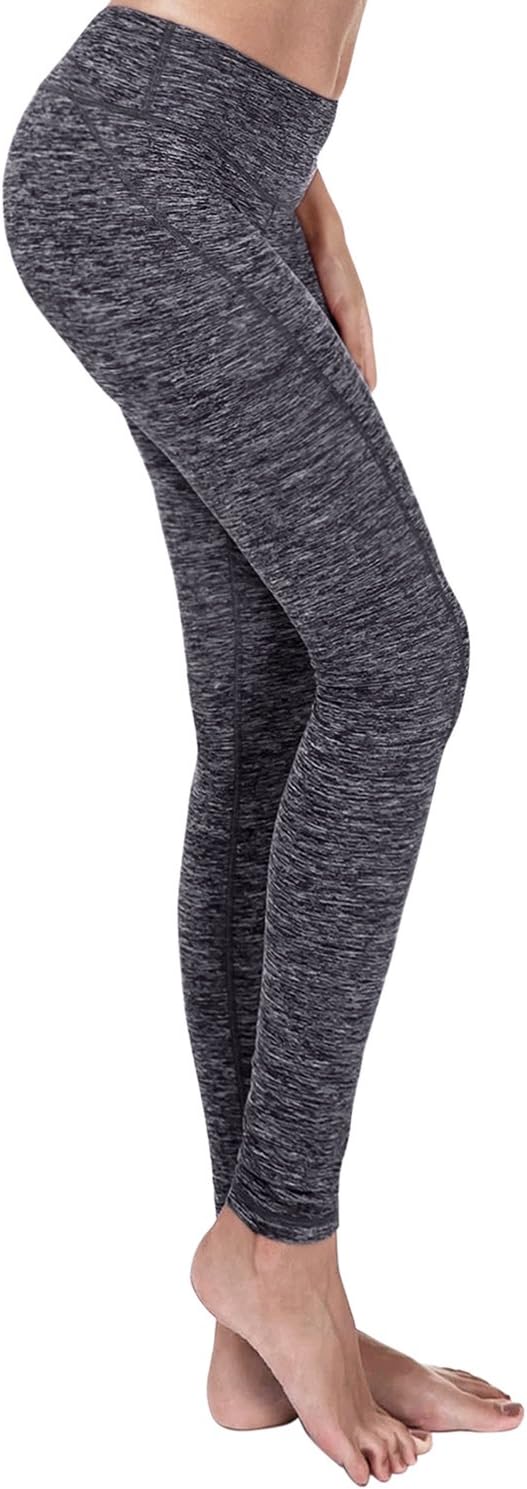 YOGARURU Yoga Pants for Women - Workout Yoga Leggings Pant - Hidden Pocket (From XS to 2XL) , Navy , Medium