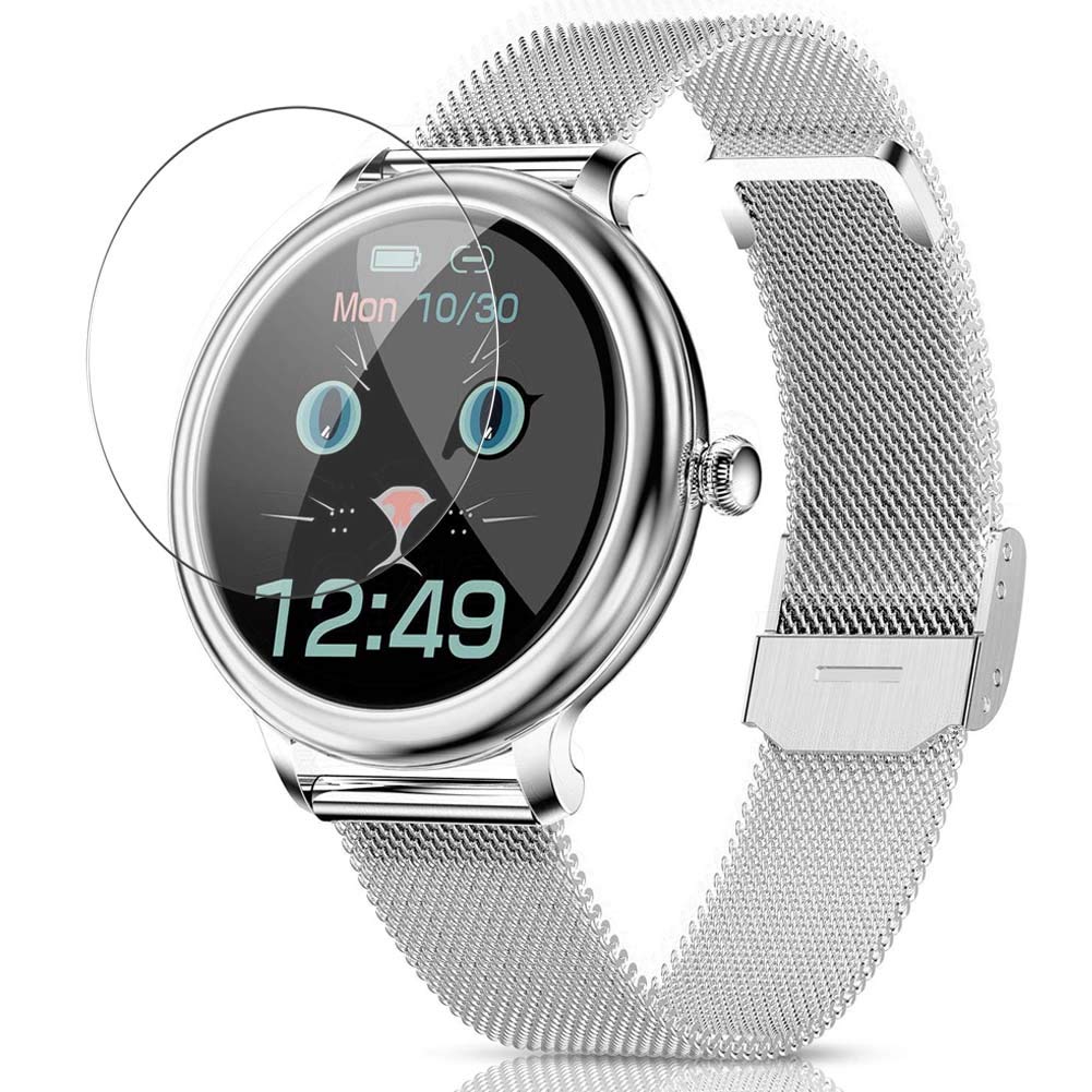 Vaxson3-Pack Screen Protector, compatible with CatShin NY13 Smartwatch Smart watch, TPU Guard Film Protectors [ NOT Tempered Glass ]