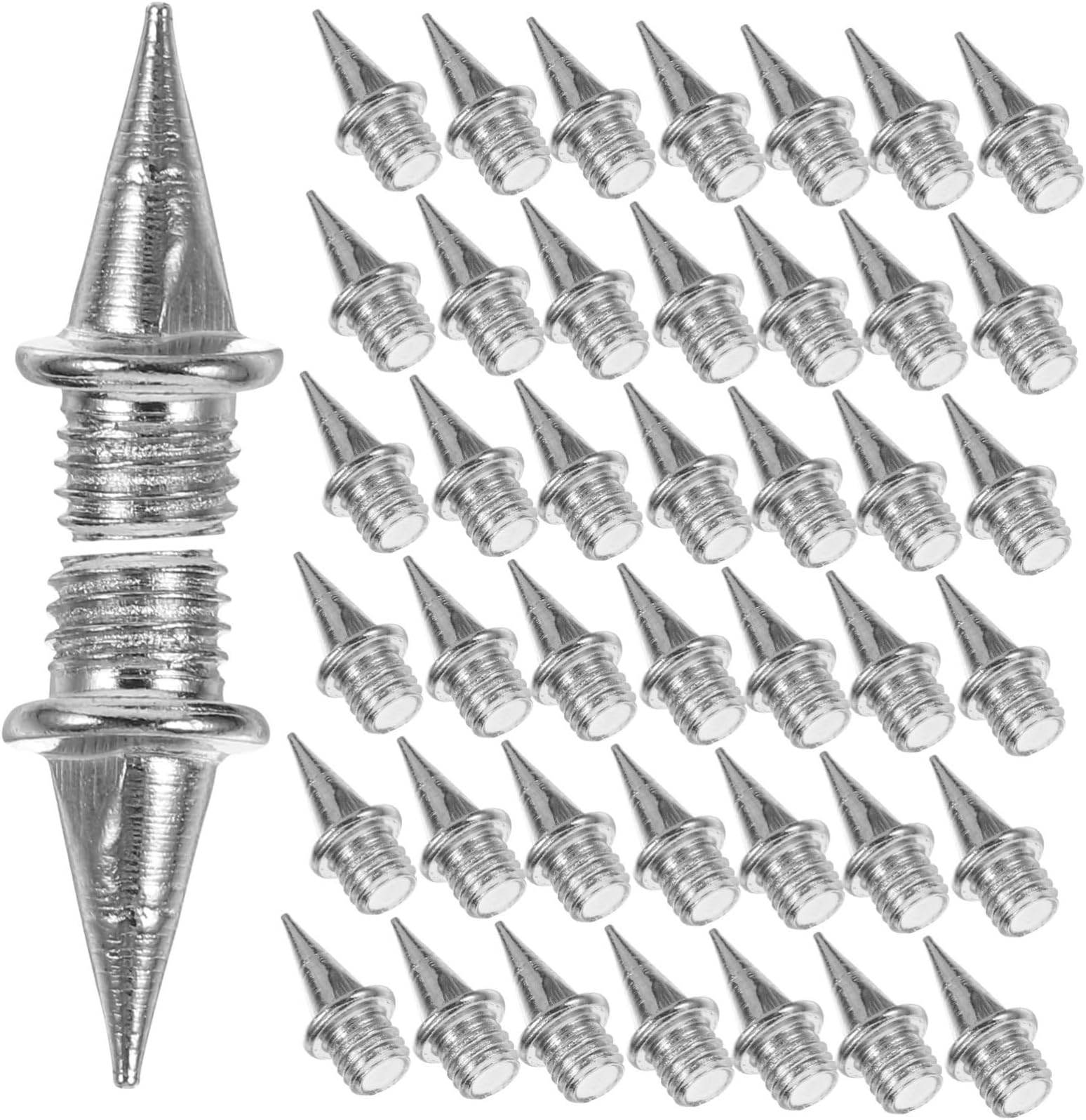 Sosoport110pcs Shoe Spikes Track Spikes Replacement Jump Spikes Spike for Shoes Running Spikes Replacement Track Spikes Track Replacement Spikes Hard Steel Man Running Shoes Small Shoes