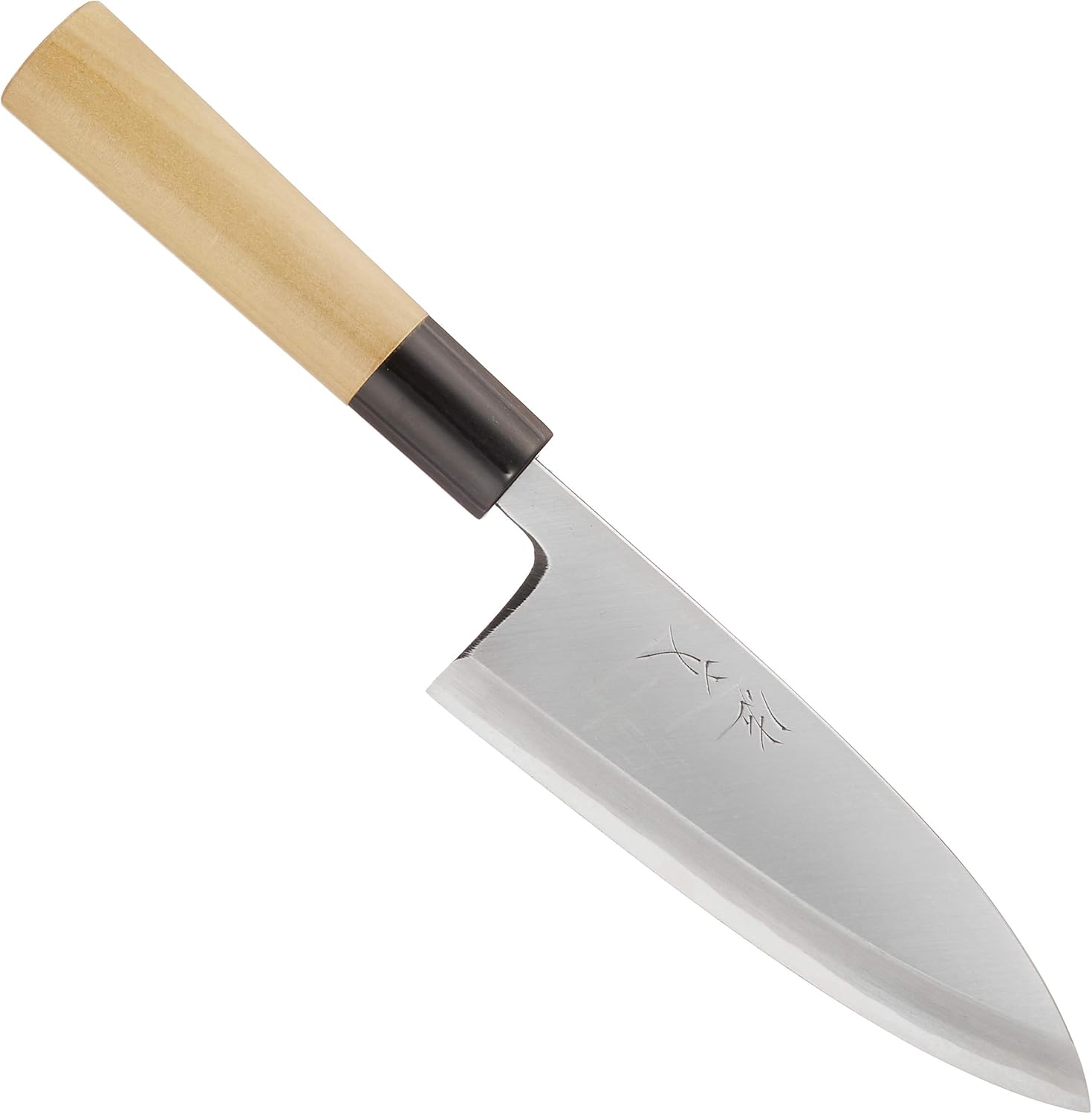 遠藤商事 佐文 出刃 (saya with Wood) 15 cm