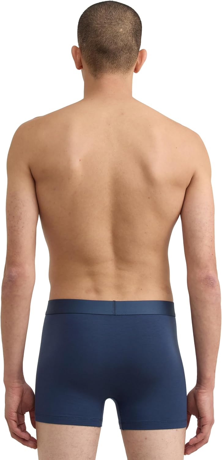 Organic Basics mens Premium 3" Boxer Trunk Underwear