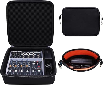 Hard Case for Mackie ProFX6v3+/ProFX6v3/Behringer Xenyx 802S Mixer