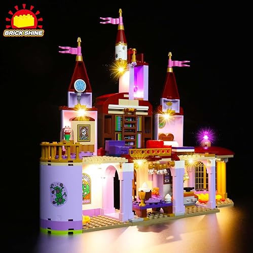 Miniatura 5 de Kit de luces para Belle and The Beast's Castle 43196 (juego de modelos no incluidos) (clásico)