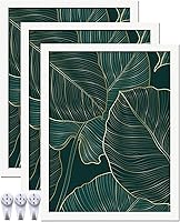 Vista 44 de Marco de fotos dorado, marco de fotos de 8 x 8 pulgadas para póster de foto cuadrada, lienzo, certificado, documento, exhibición horizontal