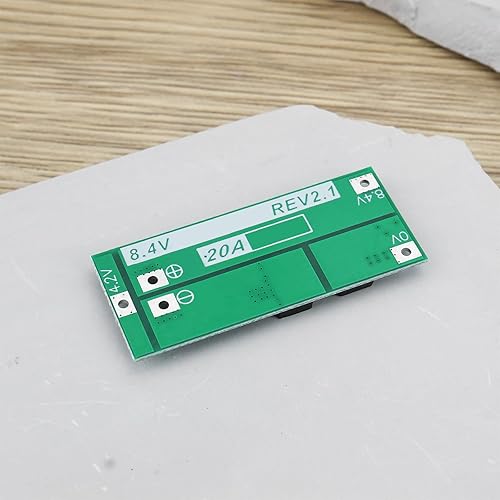 Miniatura 5 de SING F LTD 5 unids 2S 20A Li-Ion LiPo protección celular equilibrio para 18650 26650 batería de litio 1.890x0.787x0.134 in