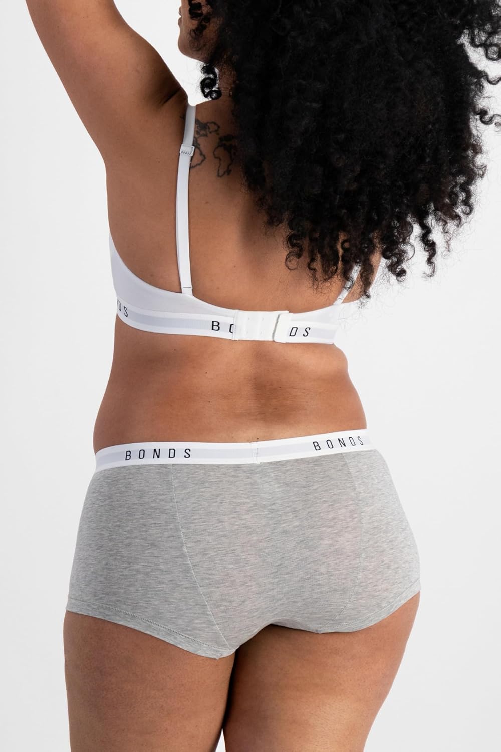 Bonds Women's Underwear Boy Shorts Pack, Luxe Originals Boyfit Panties, Cotton/Modal-Blend Underwear, 3-Pack - Image 5