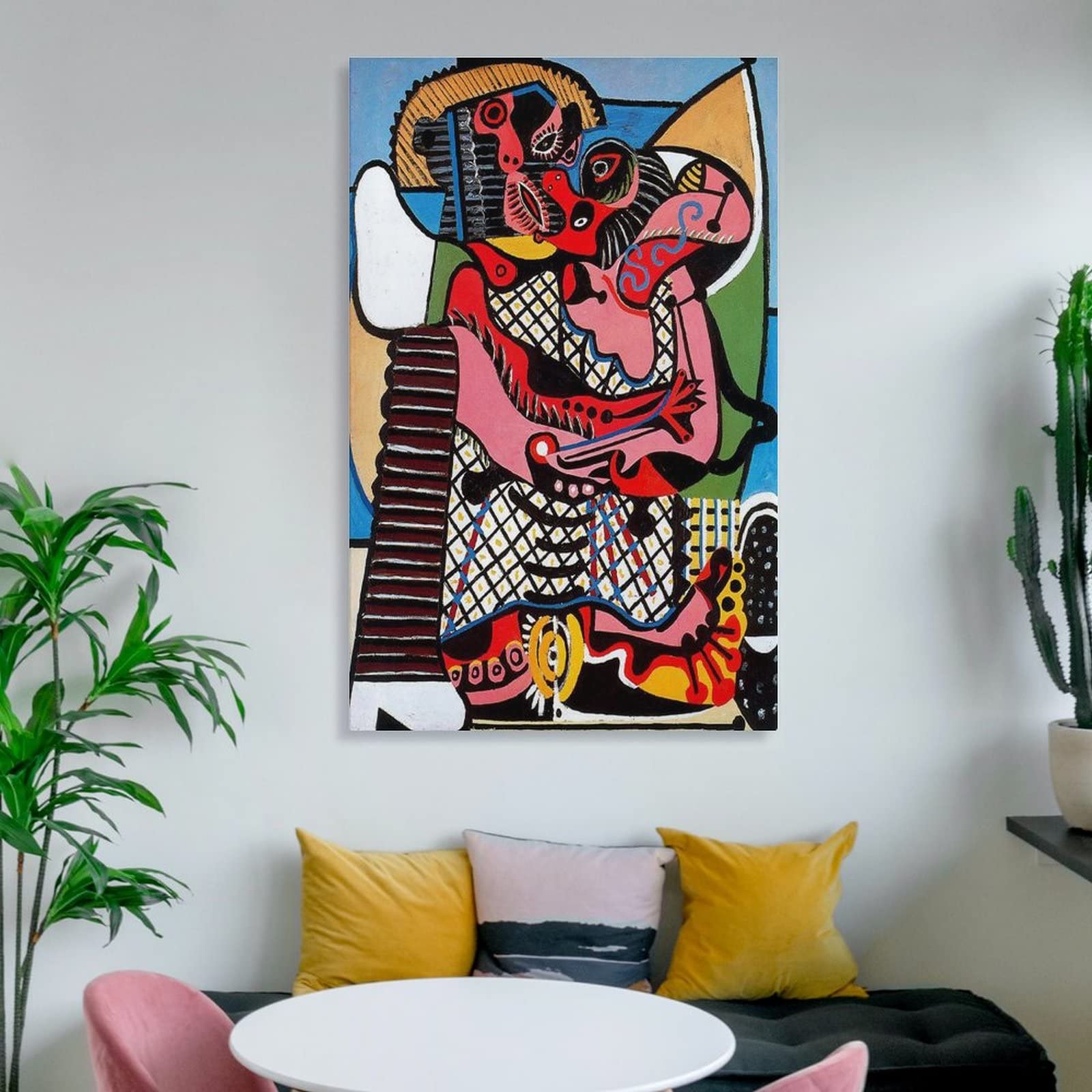 Amazon.co.jp: Pablo Picassoパブロ・ピカソ画家の作品（接吻-1925）刷