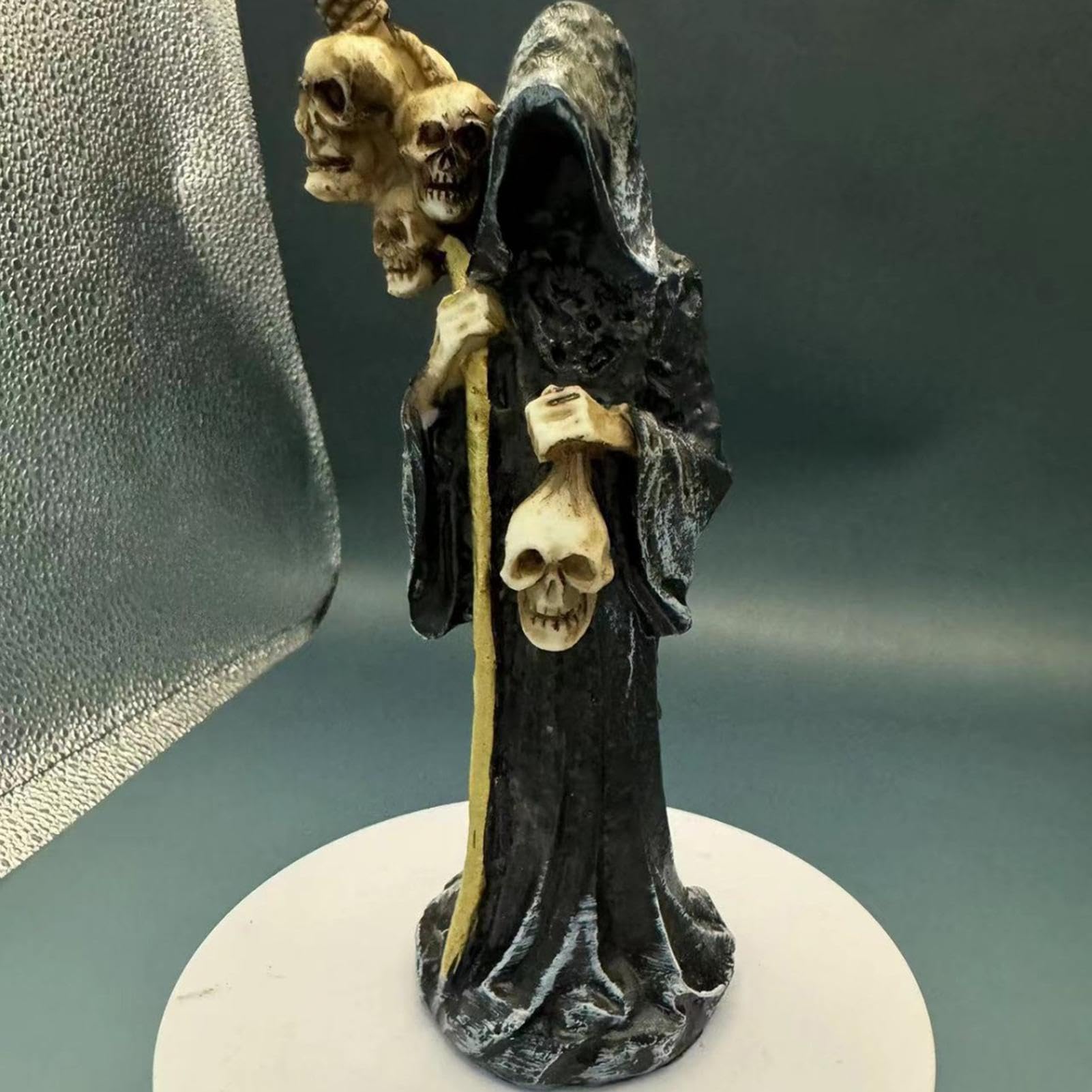 Amazon.co.jp: Qhvynpo 死神の置物、死神の彫刻 - 死神フィギュア樹脂 
