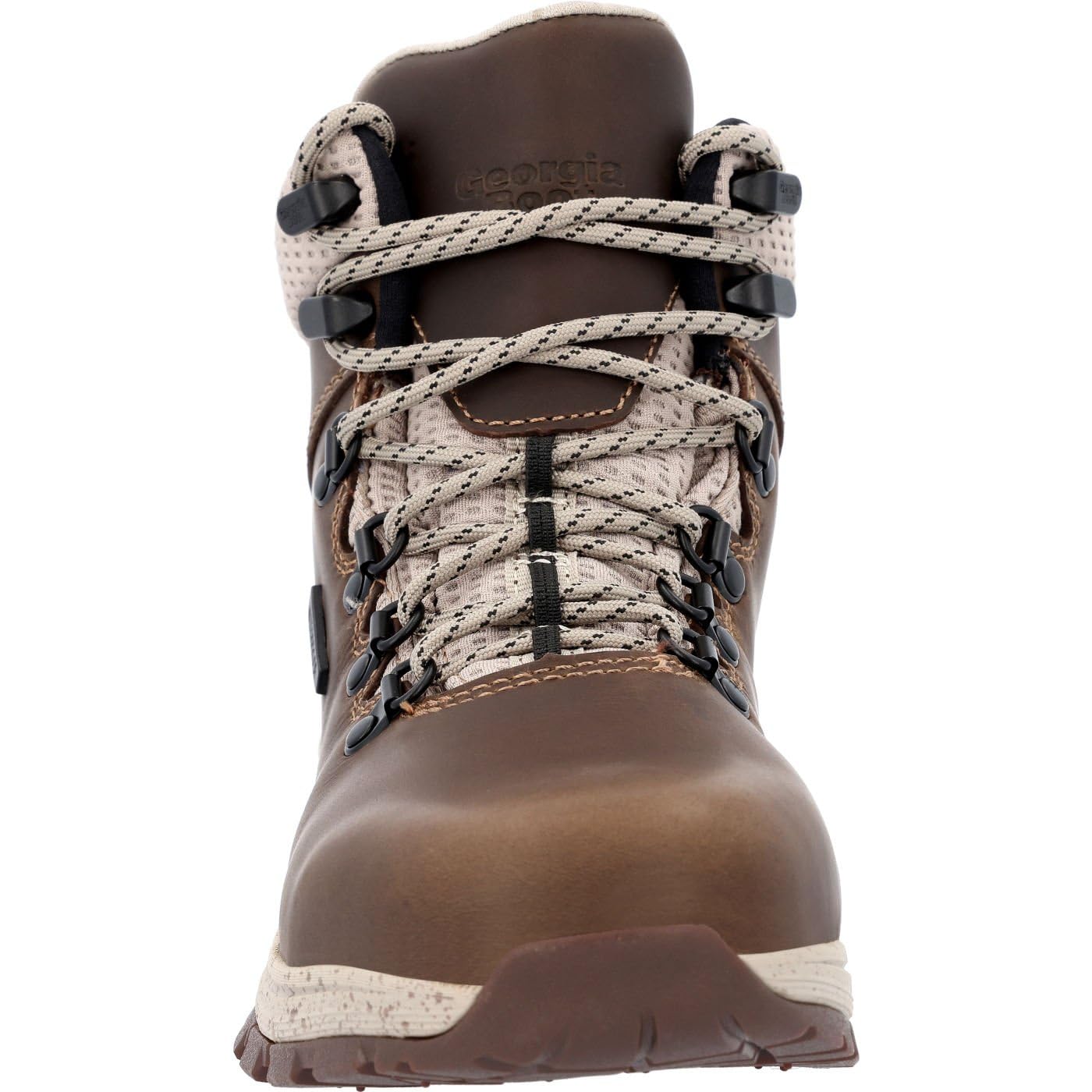 Georgia Boot Eagle Trail Women's Alloy Toe Waterproof Hiker, Brown, Size 8(M)