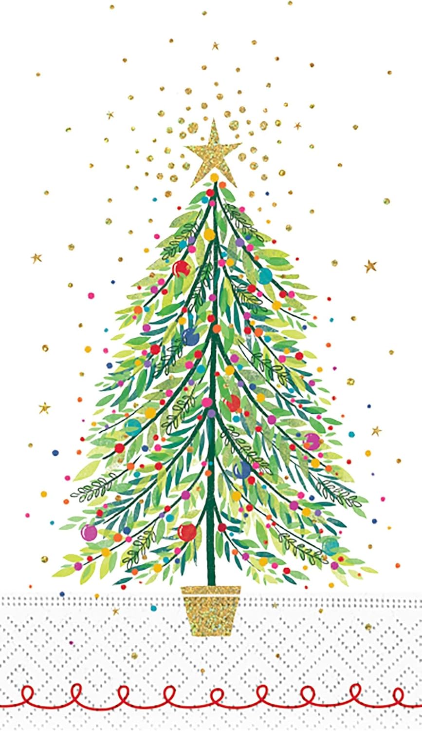 Christmas Hand Towels Decorative Paper Hand Towels for