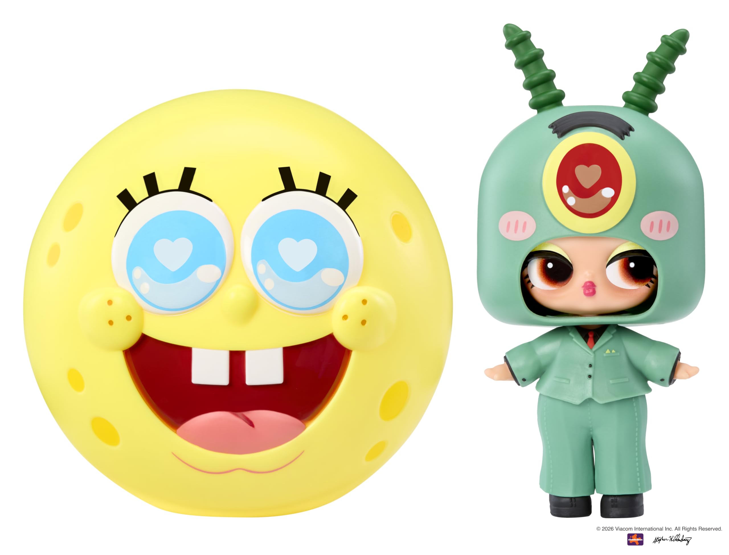 L.O.L. Surprise! Loves SpongeBob Kanciastoporty – lalki kolekcjonerskie, 6 stylów