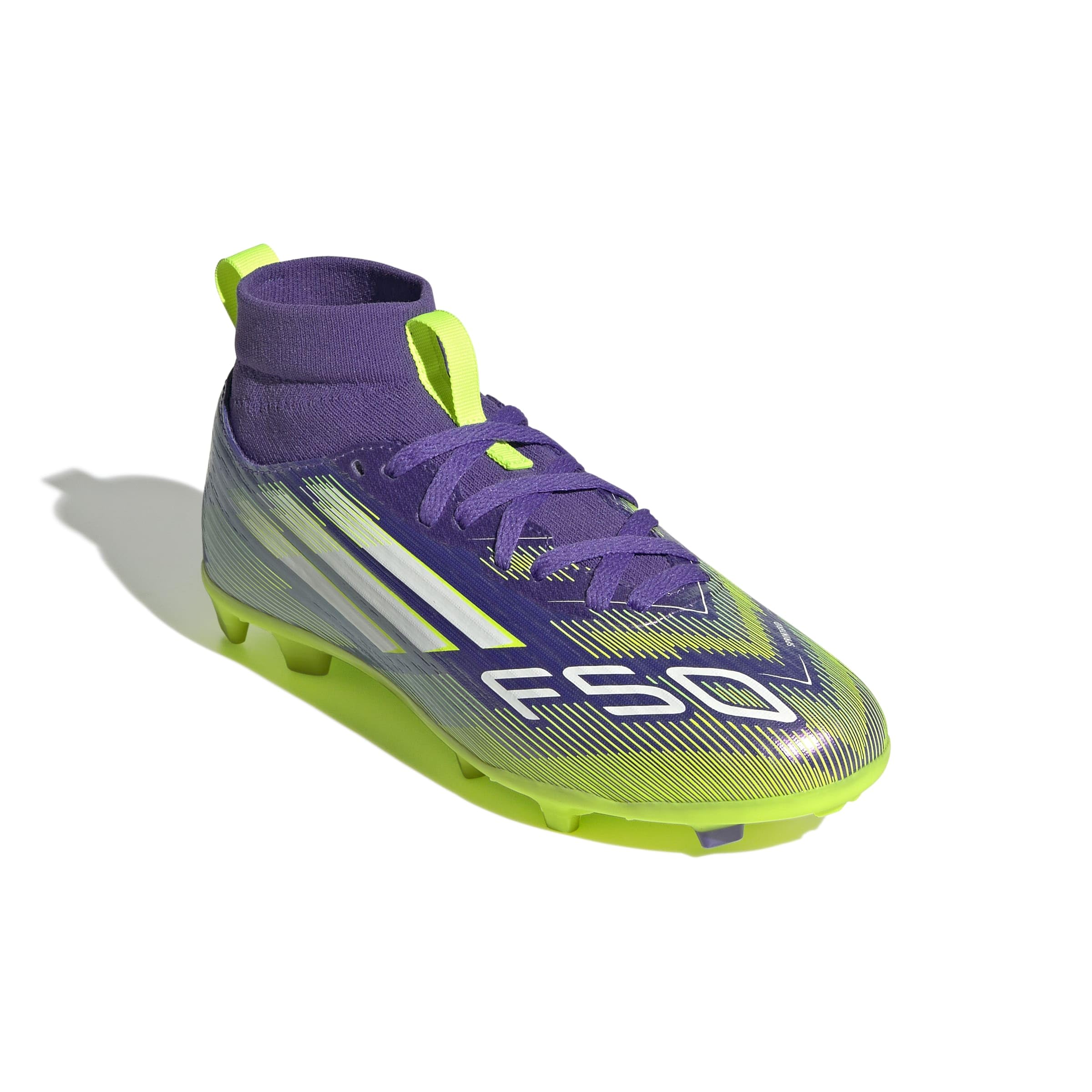adidas Unisex Kids F50 League Kids Fußballschuh, Feste/gemischte Böden, mittelhoch