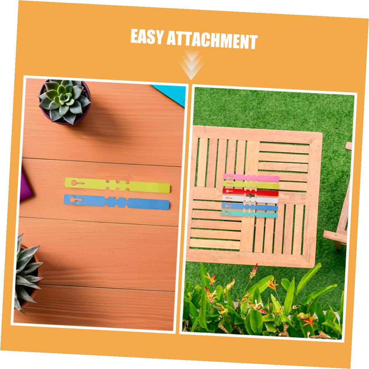 1200pcs Waterproof Plastic Plant Labels Wrap Around Tree Tags for Garden and Nursery Adjustable PVC Plant Markers in 6 Colors for Outdoor Identification