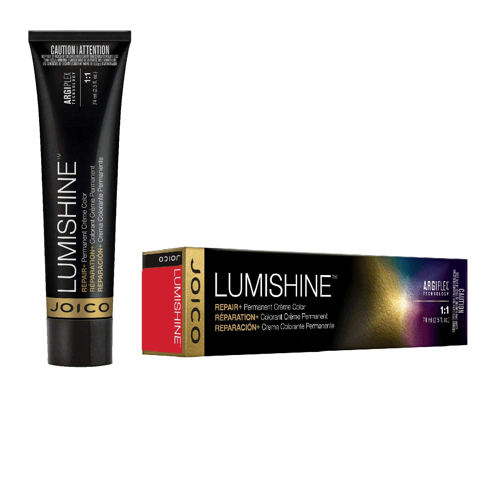 JOICO Lumishine Permanent Cream Colour - 6RRC, 74 ml