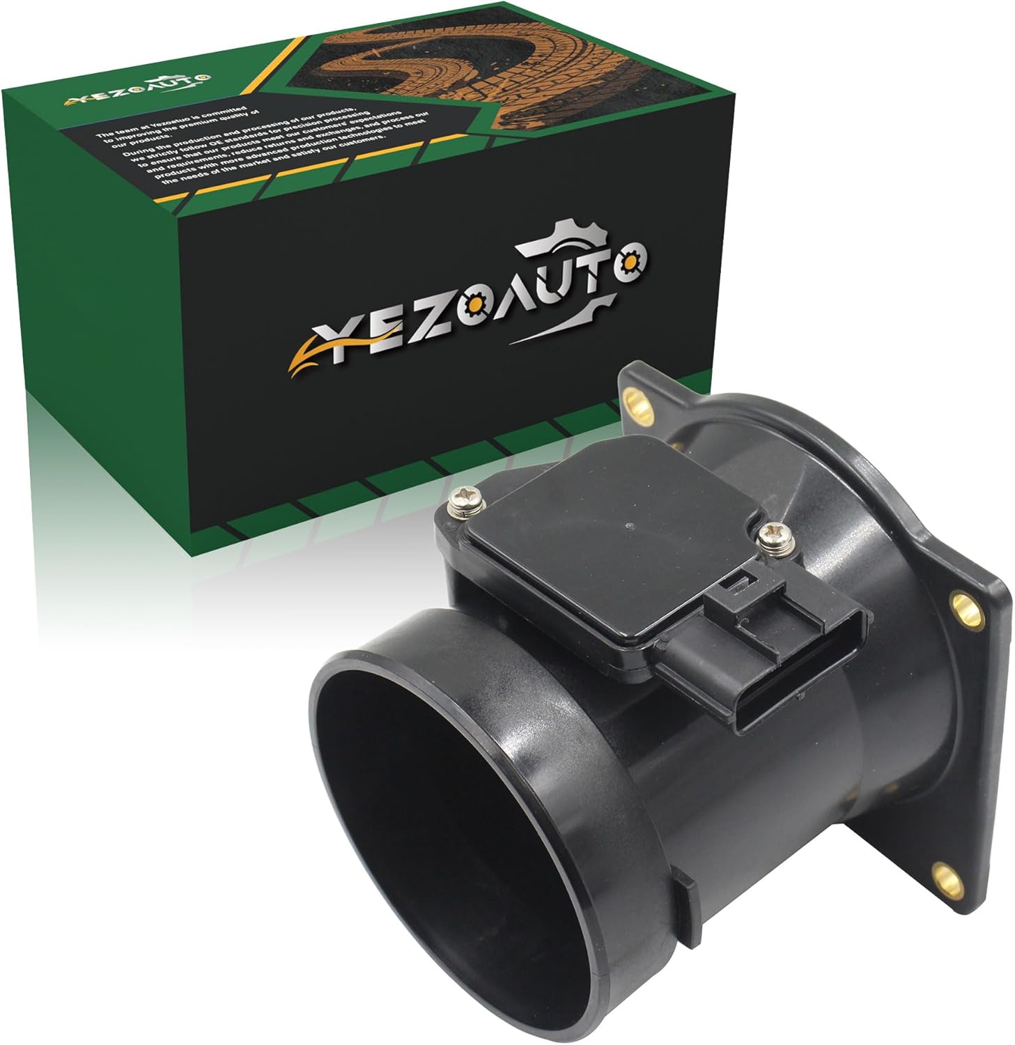 Mass Air Flow Sensor for Ford E150 E250 E350 E450 E550 00-03 / F53 F150 F250 F350 F450 F550 00-04 / Mustang V8 02-08 / Crown Victoria V8 03-04 / Excursion 00-05 OE# 74-50019 1L2Z12B579AAA