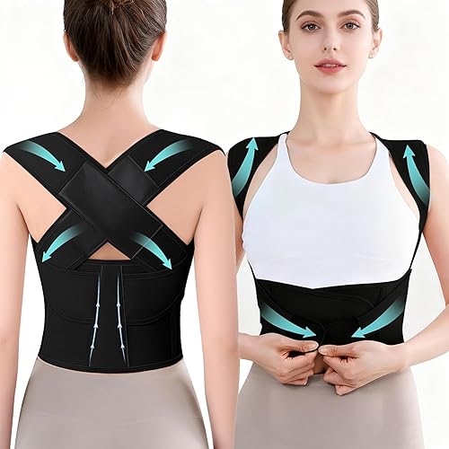 Posture Corrector for Men and Women, Adjustable Back and Shoulder