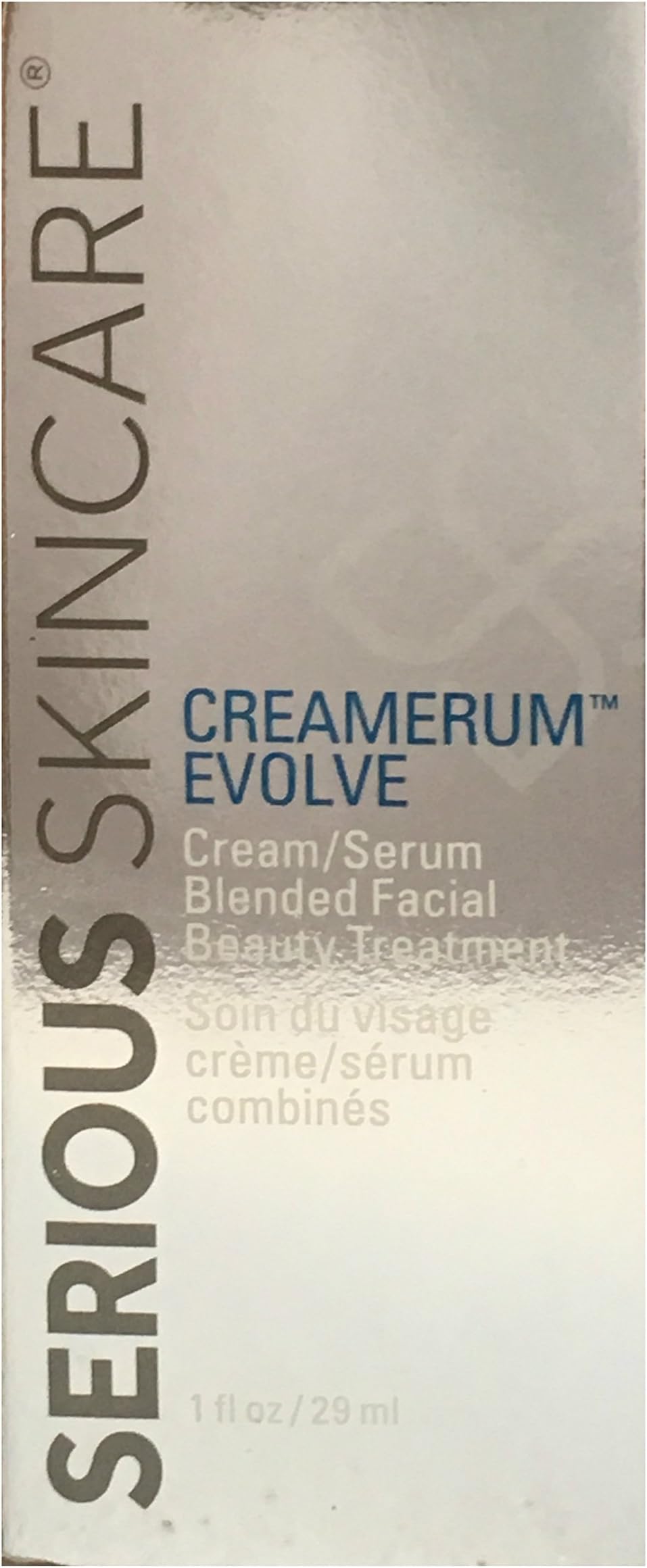 Serious Skincare Creamerum Evolve Cream/serum Blended Facial Beauty Treatment 1 Fl Oz