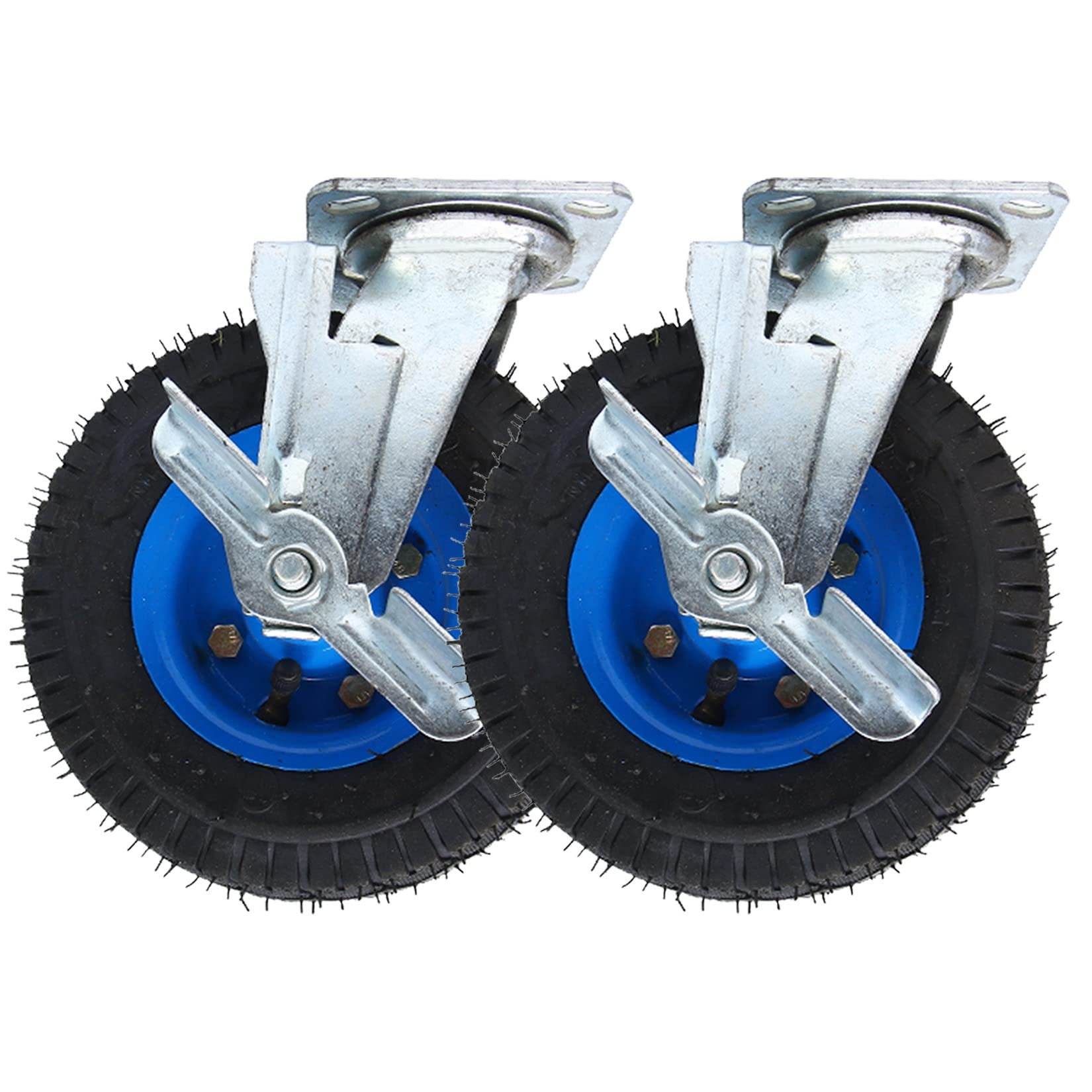 Ruote Per Carrello Della Spesa: Girevoli Da 5"" In Poliuretano Con Cuscinetti Di Precisione A Lunga Durata~p122046909