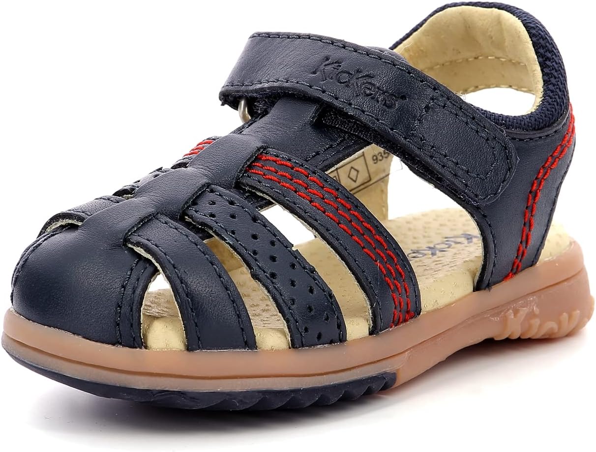 Kickers Boy's Girl's Salome T-Bar Sandals Child