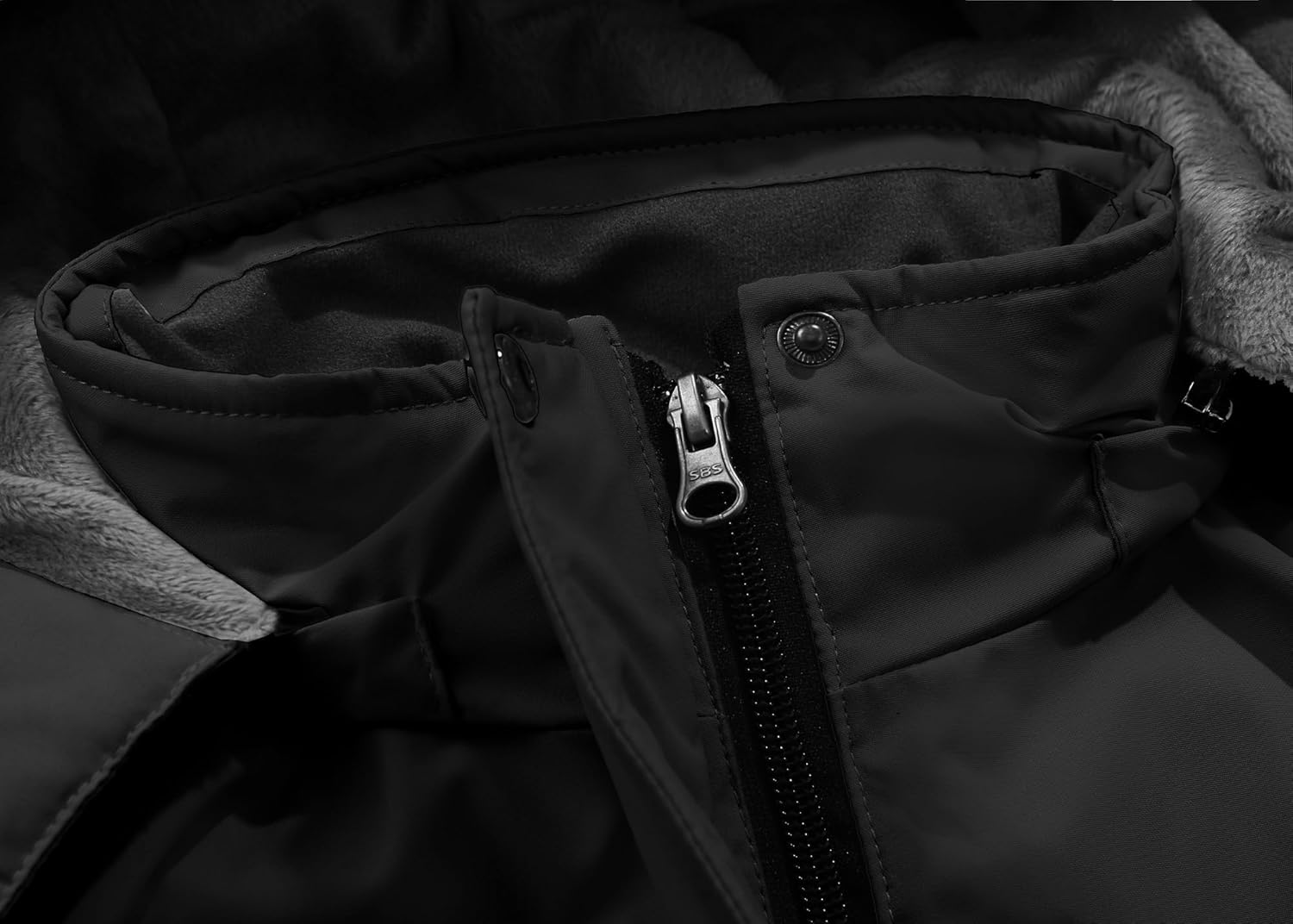 Spmor Girls' Waterproof Ski Jacket Warm Coat Windproof Winter Snowboarding Jacket - Image 4