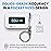 BACtrack C6 Keychain Breathalyzer | Professional-Grade Accuracy | Optional Wireless Smartphone Connectivity | Compatible w/ Apple iPhone, Google & Samsung Android Devices | Apple HealthKit Integration
