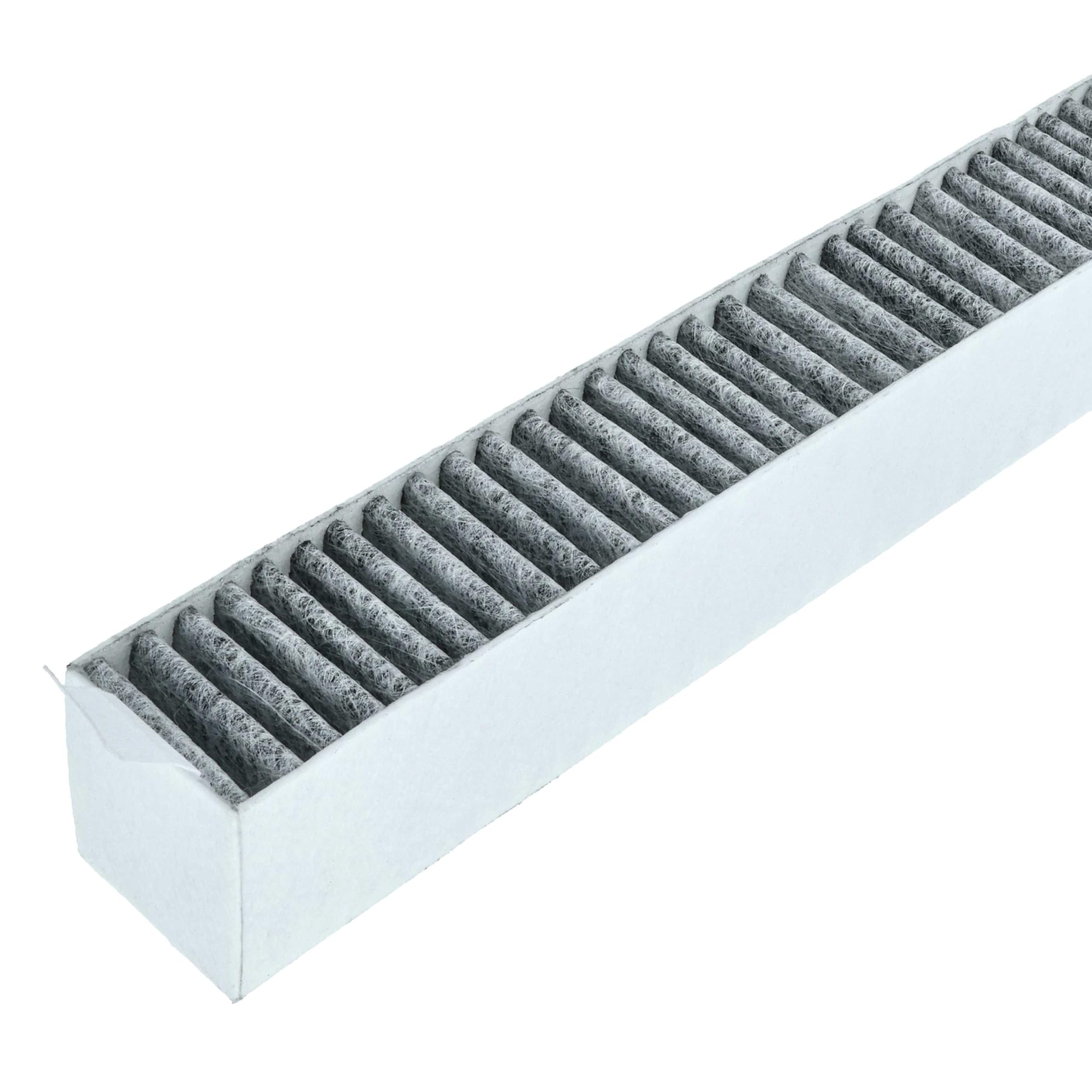 vhbw 4 x filtr z węglem aktywnym zamiennik do Miele 11662790, DKF 30-P do okapu kuchennego