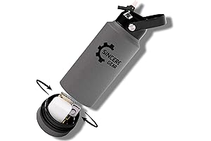 HydraNest Insulated Water Bottle with 6 Oz Snack Compartment