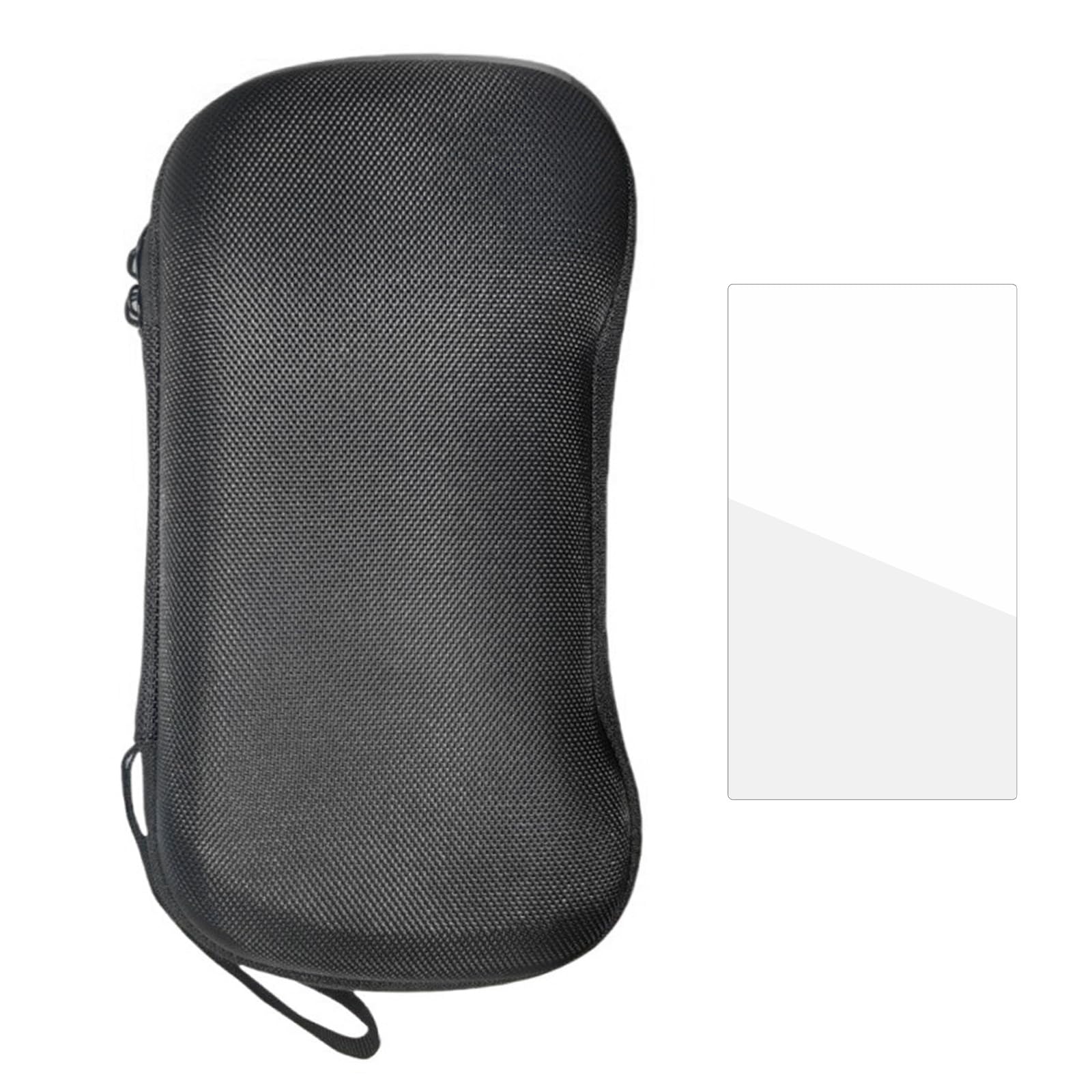 Xjdzineq Carrying Case Storage Bag Dustproof Organizers with Screen Protector Suitable for RG557 Game Consoles Protective Carrying Case Toughened Glass