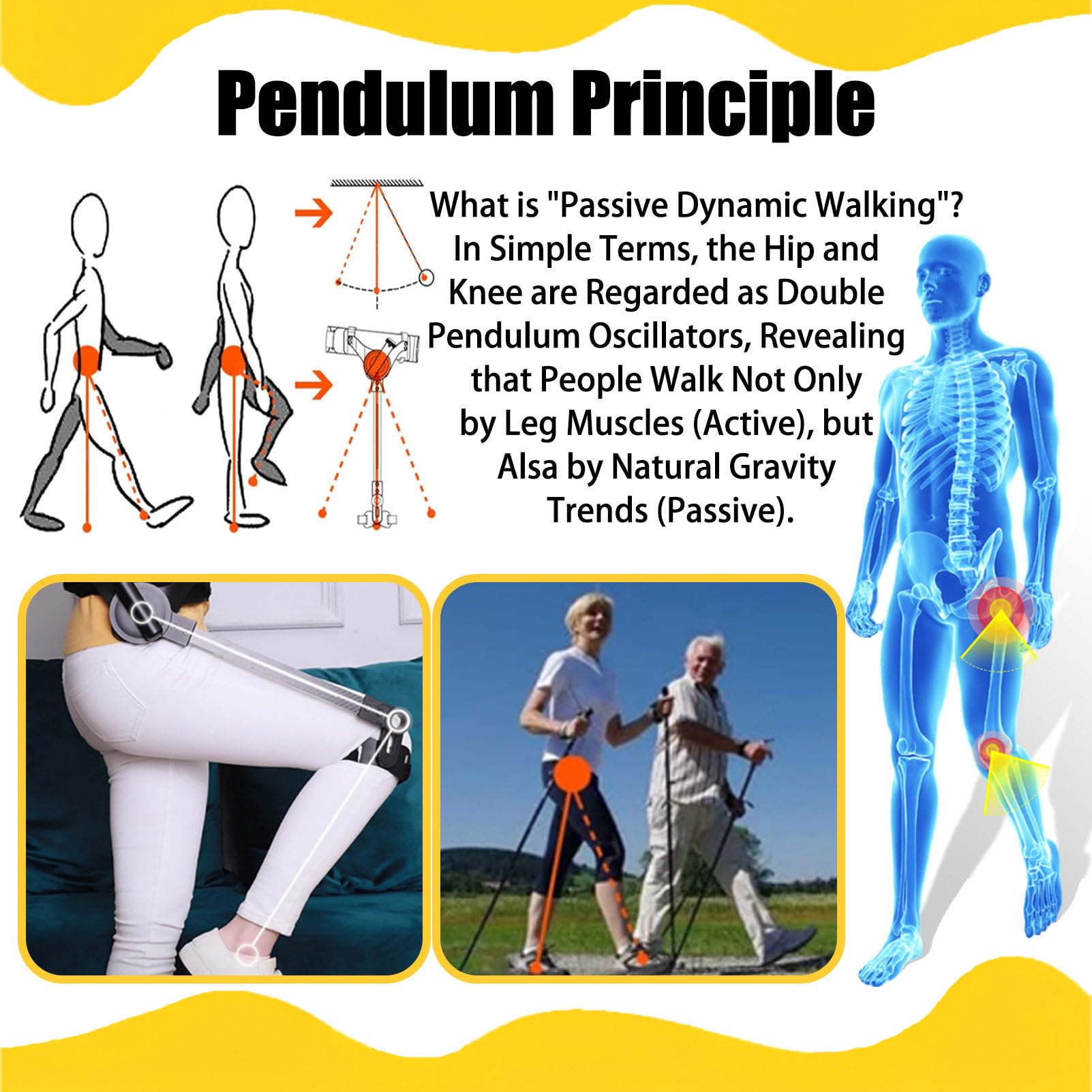 Ergonomiczna Pomoc W Chodzeniu, Bioniczne Pomoce Do Chodzenia Dla SenioróW, Pomoc W Podnoszeniu NóG Dla DorosłYch W PodeszłYm Wieku Left-L
