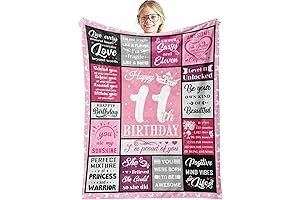 Gifts for 11 Year Old Girls: Perfect Blanket for Birthdays and Special Occasions