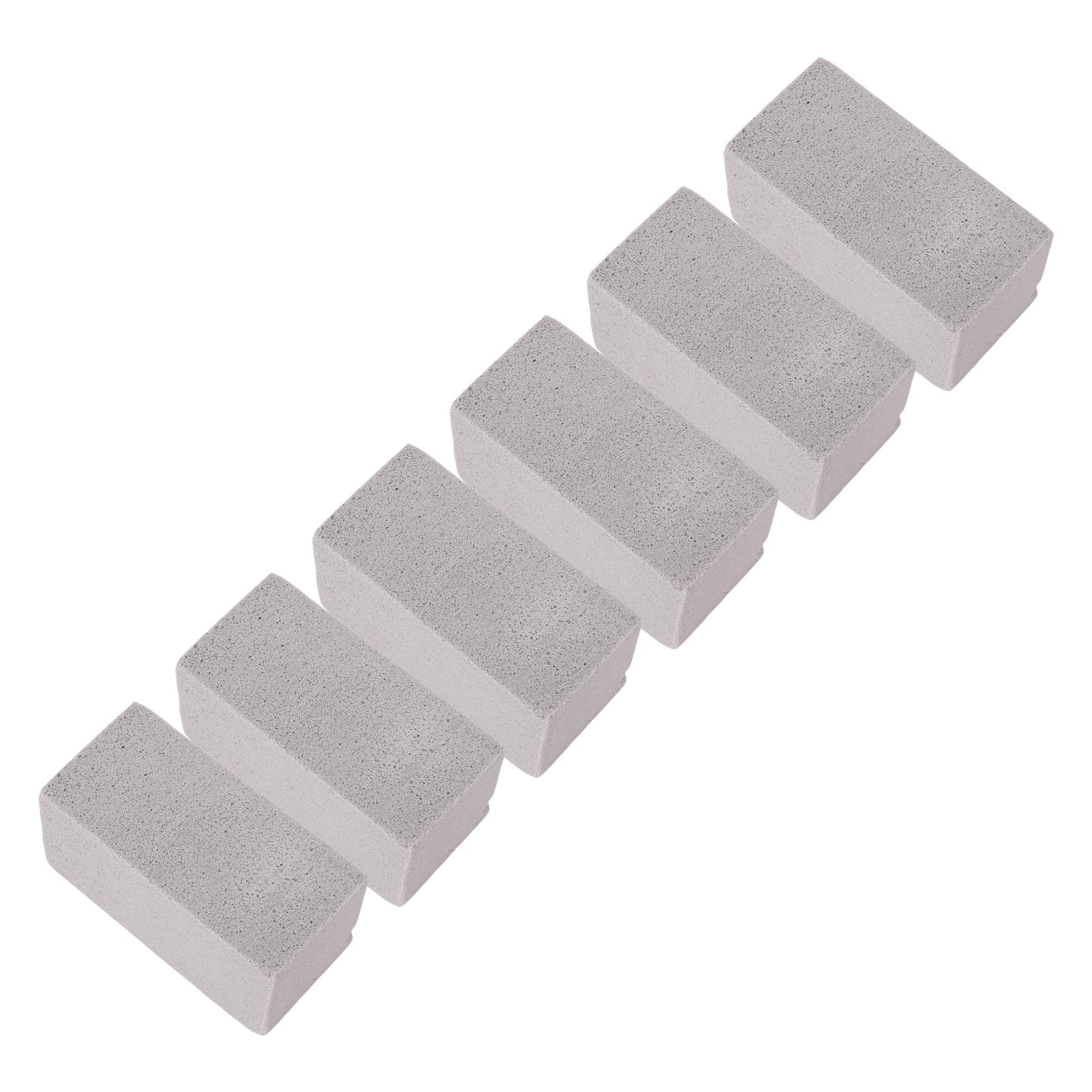 Zerodis 6 Piedras Pómez para Piscina, Bloques de Limpieza de PVC para Eliminar Depósitos de Calcio y Cal en Agua Dura, de Larga Duración, para Fregaderos de Cocina, Inodoros, Bañeras y (L)