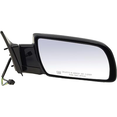 Dorman 955-1158 Passenger Side Power Door Mirror - Heated / Folding Compatible with Select Chevrolet / GMC Models, Black