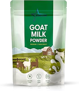 Stellar Goat Milk Powder – 2 lb | Grass-Fed from Australia | Easy to Digest, High in Protein, Calcium & Probiotics | Pure, Non-GMO, Gluten-Free, Pet Friendly, No Additives