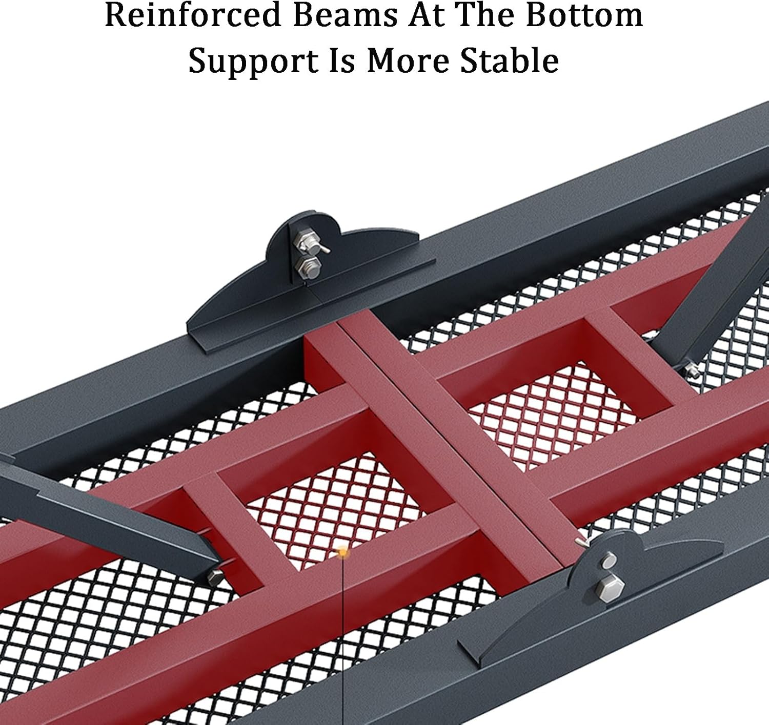 Work Platform,Carbon Steel Folding Horse Stool,Portable Scaffolding,for Home Decoration,Lifting Items,Wall Painting,Bearing Capacity 150kg(150x30cm)