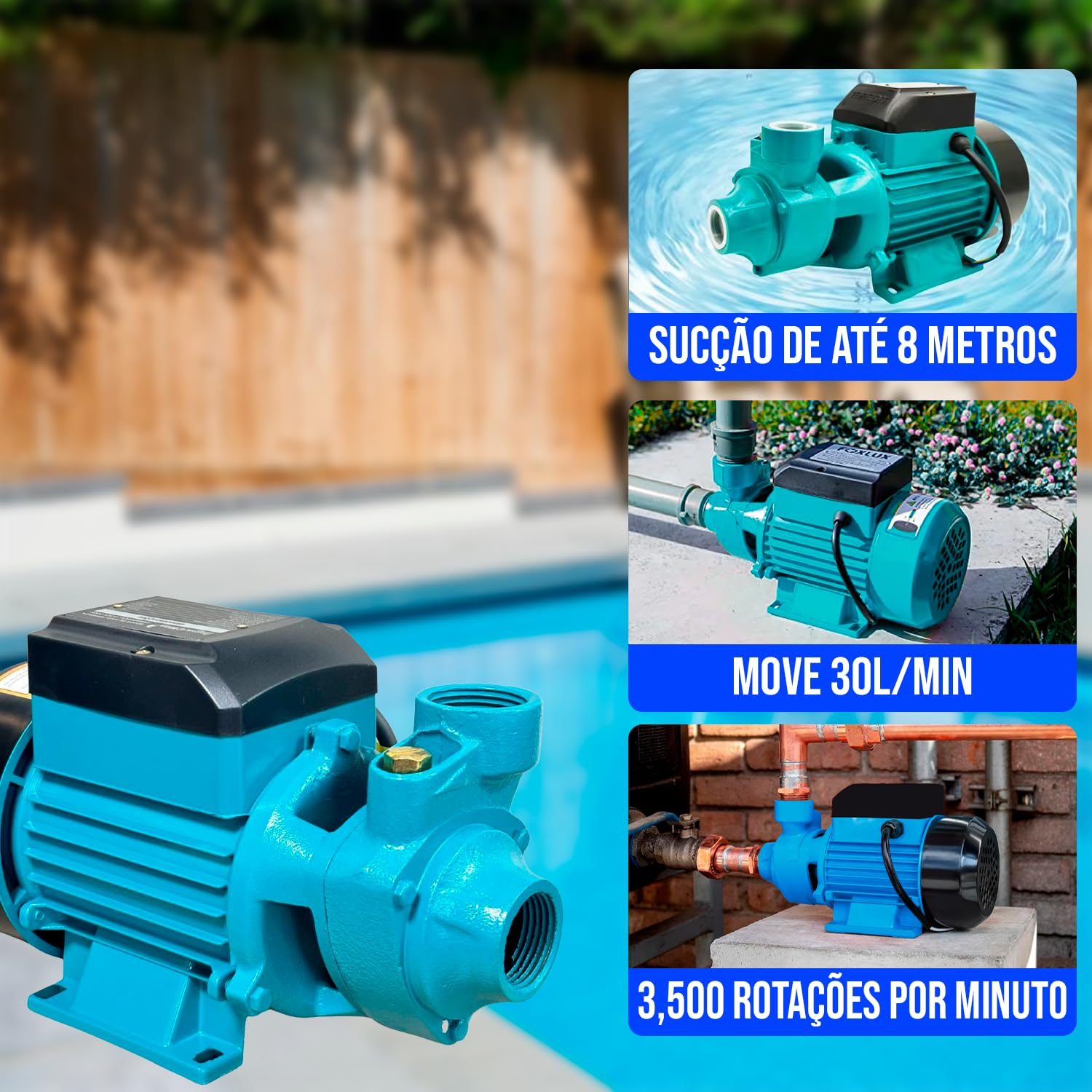 Bomba Periférica 0.5HP