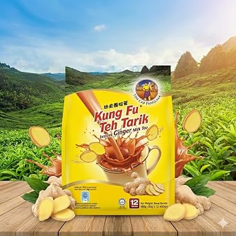Kung fu Te Tarik Ginger Milk Tea 400 gm