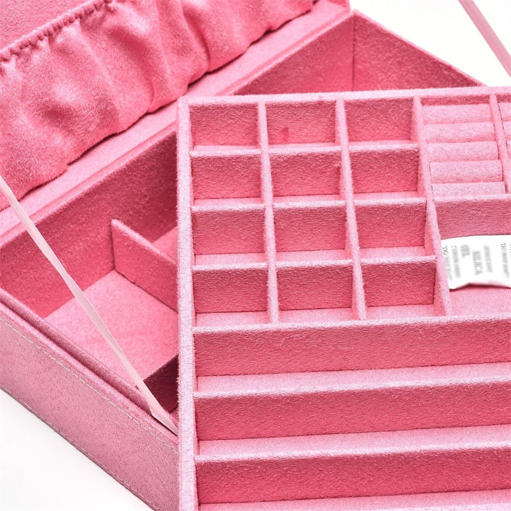 Multi-layer Display Storage Box Necklace Earring Jewelry Multi-functional