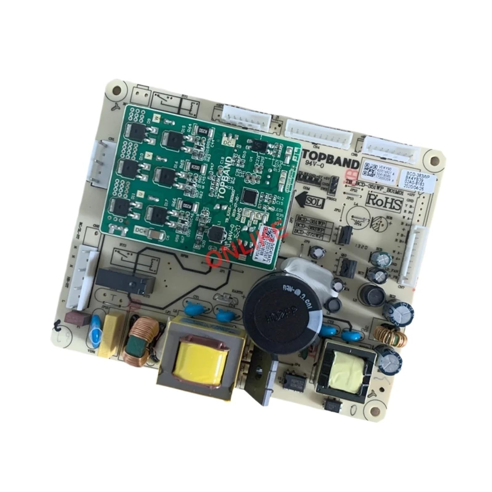 Genérico Compatible Con Tablero De Control Konka, 383WP BK4YB56
