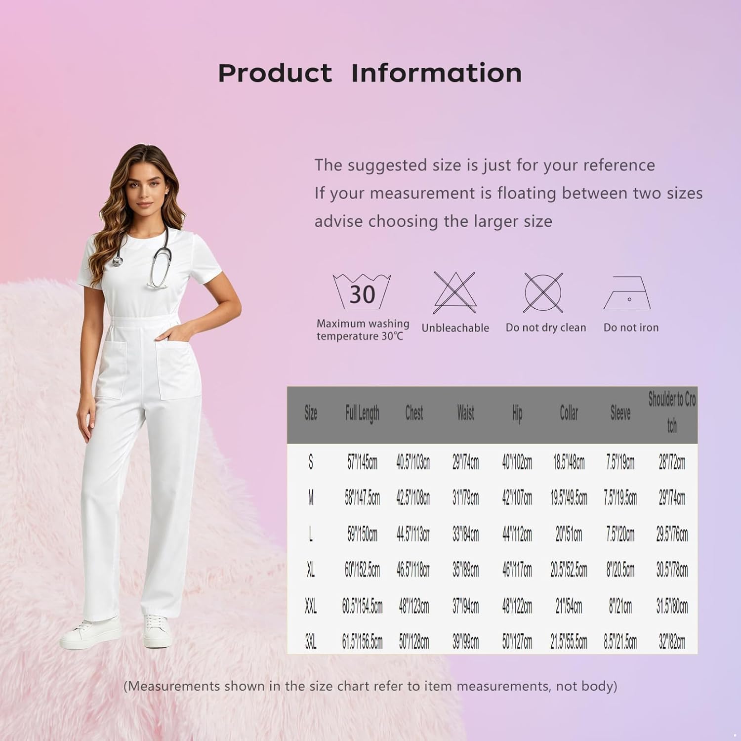 Romper Scrubs for Women Professional Work Wear | Dentist Work Clothing,for Janitorial Service,Full Length,Hospital Workwear,with Pockets,Lightweight Sauna Sweat Suit,Nurses
