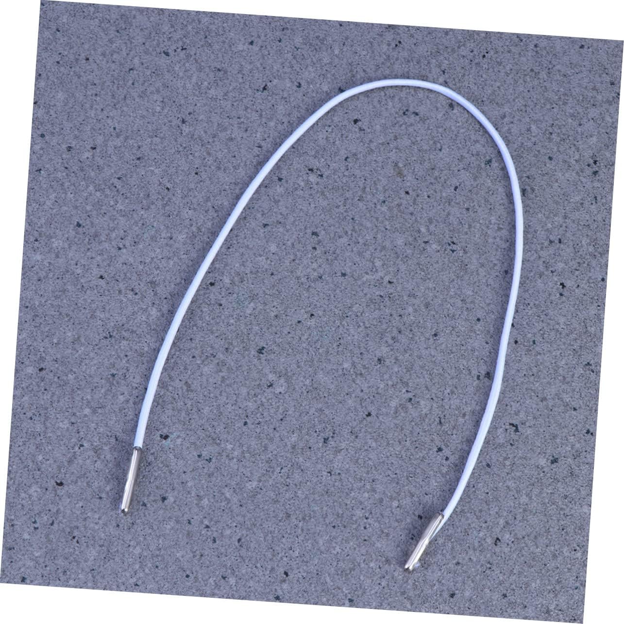 NUOBESTY 300pcs Strong Elasticity Elastic Ropes Barbed Cords for DIY Arts Crafts