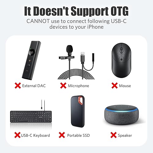 Miniatura 7 de Cable corto USB C a Lightning, [certificado MFi-5.3 in] Carga rápida de 30 W para 14 Pro/14/13/13 Pro/12 Pro Max/12/11/11 Pro/X/XS, AirPods, iPad